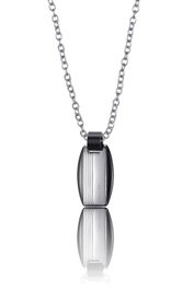 Time Force TS5071CS Colgante para Hombre en Acero y Plateado