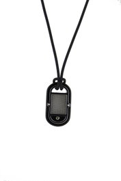 Time Force TS5073CR Colgante de Acero para Hombre