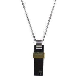 Time Force TS5088CR Colgante para Hombre de Acero 56cm