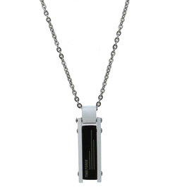 Time Force Colgante TS5090CS de Acero para Hombre de 56cm
