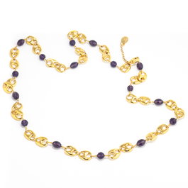 Viceroy Collar Dorado de Acero 100cm