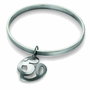 Breil TJ0521 Pulsera de Acero Plateado