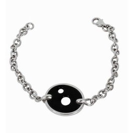 Breil TJ0829 Pulsera de Acero Plateado para Mujer
