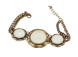 Cristian Lay Pulsera de Acero Dorado para Mujer