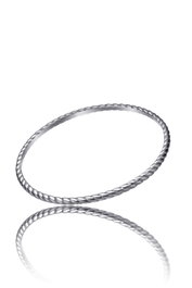 Time Force Pulsera TS5126BS de Acero Plateado