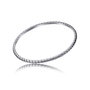 Time Force Pulsera TS5126BS de Acero Plateado