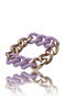 Time Force Pulsera TS5148BP de Acero Morado