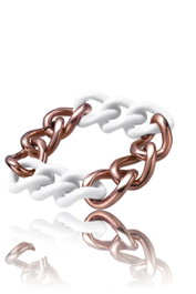 Time Force Pulsera TS5148BW de Acero