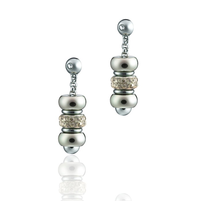 Time Force Pendientes TS5137PS de Acero