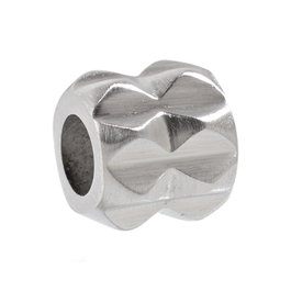 Sector Abalorio SAAL34 para Hombre en Acero Plateado