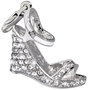 Glamour Dije Charm GS2-00 en Plata de Ley 925 con Cristal Swarovski