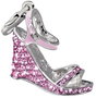 Glamour Dije Charm GS2-30 con detalles en Rosa y Swarovski