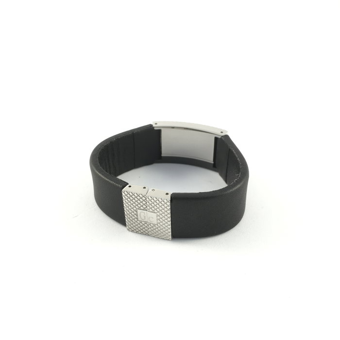 GC Pulsera de Acero Negro para Hombre CMB70716