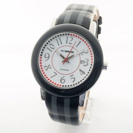 K&Bros Reloj 9426-2-435 Unisex Negro/Gris