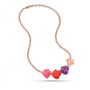 Morellato SABZ363 Collar para Mujer con Detalles en Silicona y Aluminio