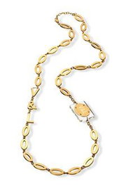 Victorio & Lucchino Collar Dorado de Acero VJ0179CO