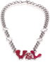 Victorio & Lucchino Collar de Acero Plateado 55cm VJ0258CO