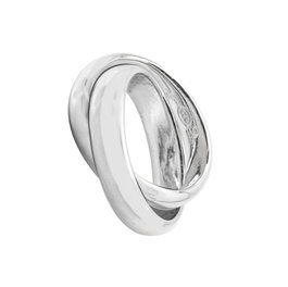Thomas Sabo Anillo Liso de Plata de Ley 925 T52