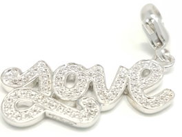 Ti Sento 8064ZI Colgante de Plata Plateado Love