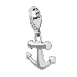Ti Sento Colgante de Plata con Diseño de Ancla 8071SI