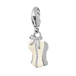 Ti Sento 8171SI Colgante de Plata Blanco