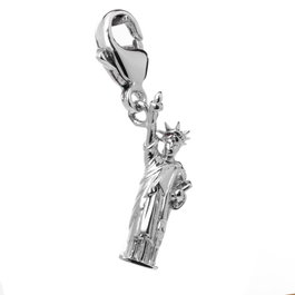 Ti Sento Colgante Estatua de la Libertad en Plata Plateada 8238SI