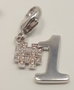 Ti Sento Colgante de Plata 8262ZI Plateado