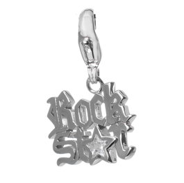 Ti Sento Colgante Rock Star 8332ZI en Plata Plateada