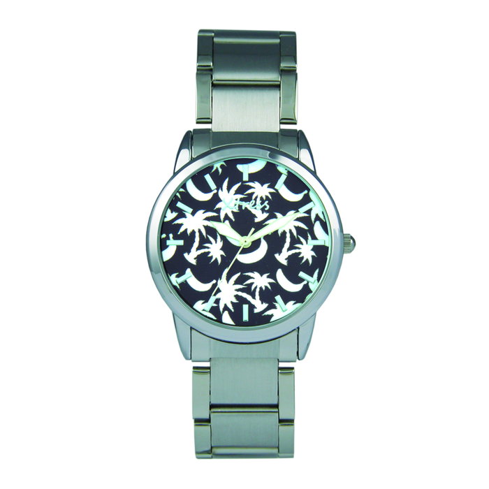 Xtress Reloj XAA1038-46 Unisex Plata con Esfera Negra Xtress Reloj XAA1038-46 Unisex Plata con Esfera Negra
