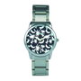 Xtress Reloj XAA1038-46 Unisex Plata con Esfera Negra
