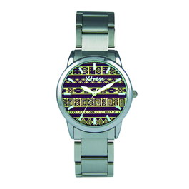 Xtress XAA1038-50 Reloj Unisex con Esfera Negra y Detalles Dorados