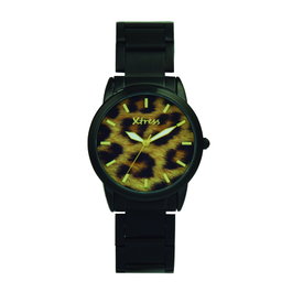 Xtress XNA1037-07 Reloj Unisex con Estampado Leopardo