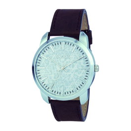 Snooz Reloj SAA0044-63 Unisex con Correa de Piel Marrón