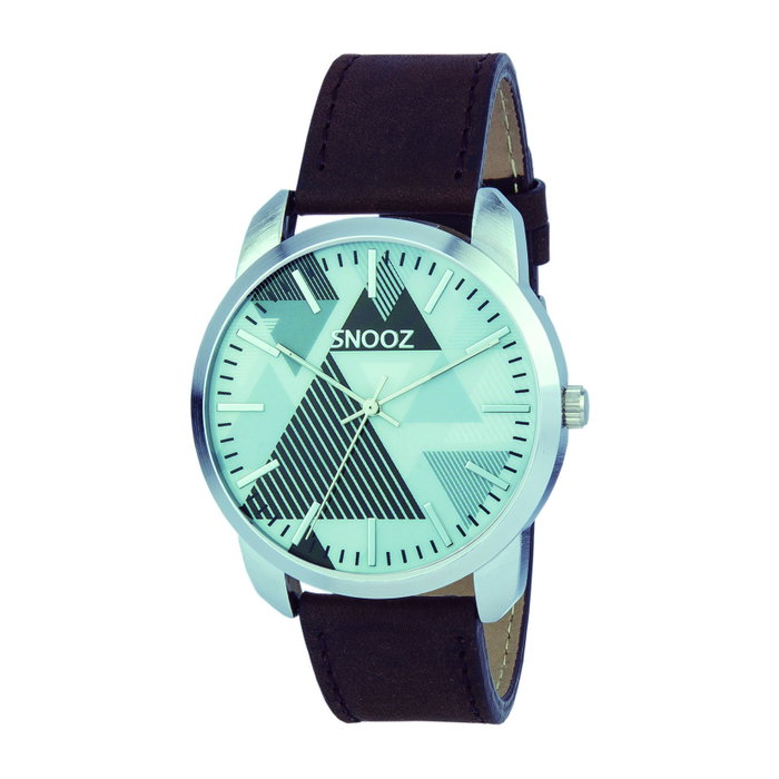 Snooz Reloj SAA0044-67 con correa de piel marrón Snooz Reloj SAA0044-67 con correa de piel marrón