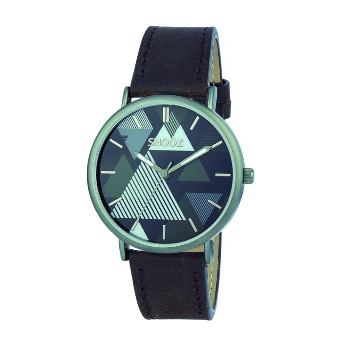 Snooz Reloj SAA1041-68 con Correa de Piel Marrón Snooz Reloj SAA1041-68 con Correa de Piel Marrón