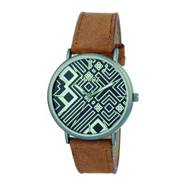 Snooz Reloj SAA1041-83 con correa de piel camel