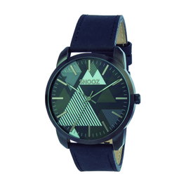 Snooz Reloj SAA1044-68 Negro con Correa de Piel