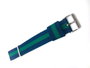 U.S. Polo Assn. Correa de Reloj Textil Azul