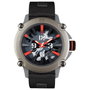 Ene Reloj Analógico para Hombre con Correa Textil Negra