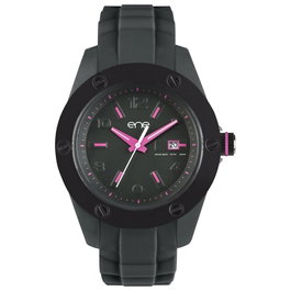 Ene Reloj Analógico de Cuarzo Negro para Hombre