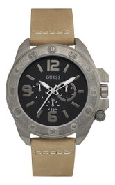 Guess W0659G4 Reloj de Hombre con Correa Beige