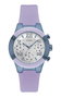 Guess W0958L2 con correa lila y caja azul