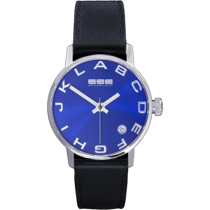 Reloj Unisex 666 Barcelona 666-274 Negro (Ø 35 mm)