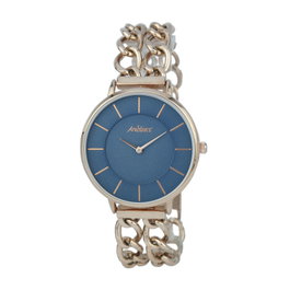 Arabians Reloj DBA2243A Dorado con Esfera Azul