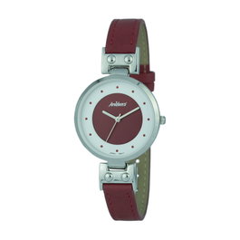 Arabians Reloj DBA2244R con correa de piel roja