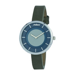 Arabians Reloj DBA2257G con Esfera Azul y Correa Gris