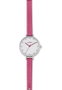 Arabians DBA2265F Reloj para mujer con correa de piel fucsia