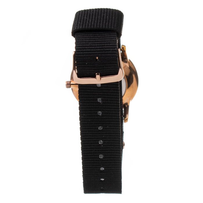 Arabians Reloj DBH2187NT con correa textil negra