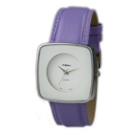Arabians DBP2045L Reloj Unisex con Correa de Piel Lila