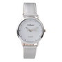 Arabians DBP2262S Reloj Unisex con Correa de Piel Plata